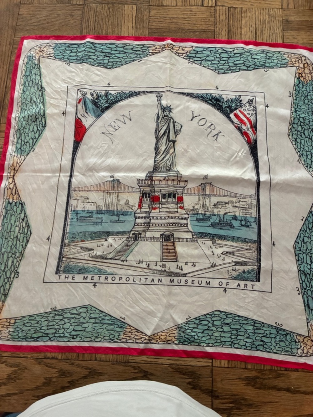 Statue of Liberty Silk Neckerchief
